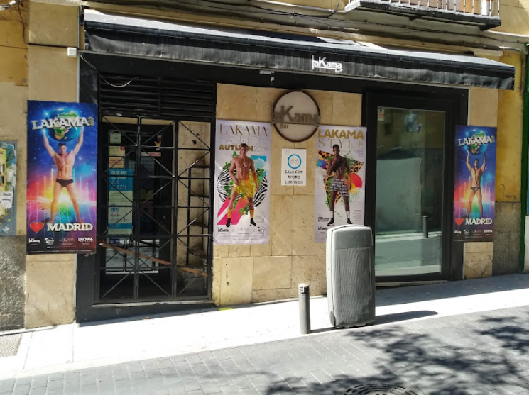 La Kama bar sign, Madrid