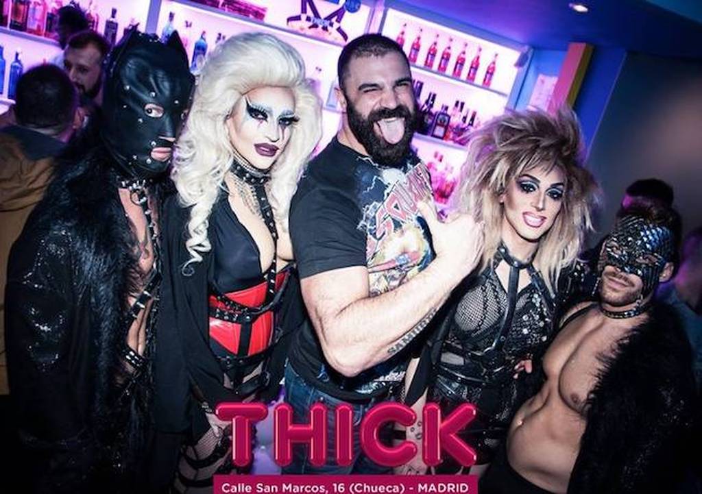 Dance floor at Thick bar