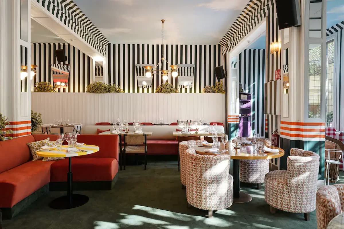 Surrealist dining room at Gala Barcelona
