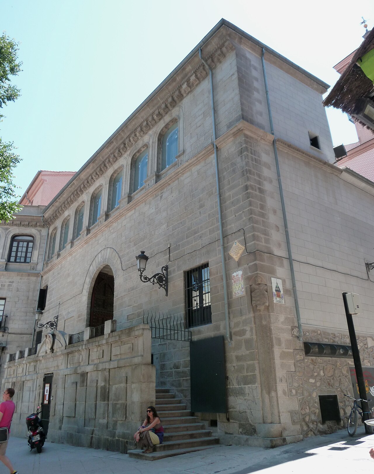 Plaza de la Paja in La Latina, Madrid